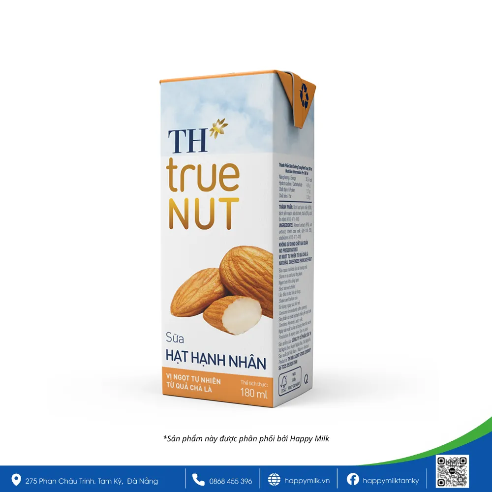 SỮA HẠT HẠNH NHÂN TH TRUE NUT 180ML